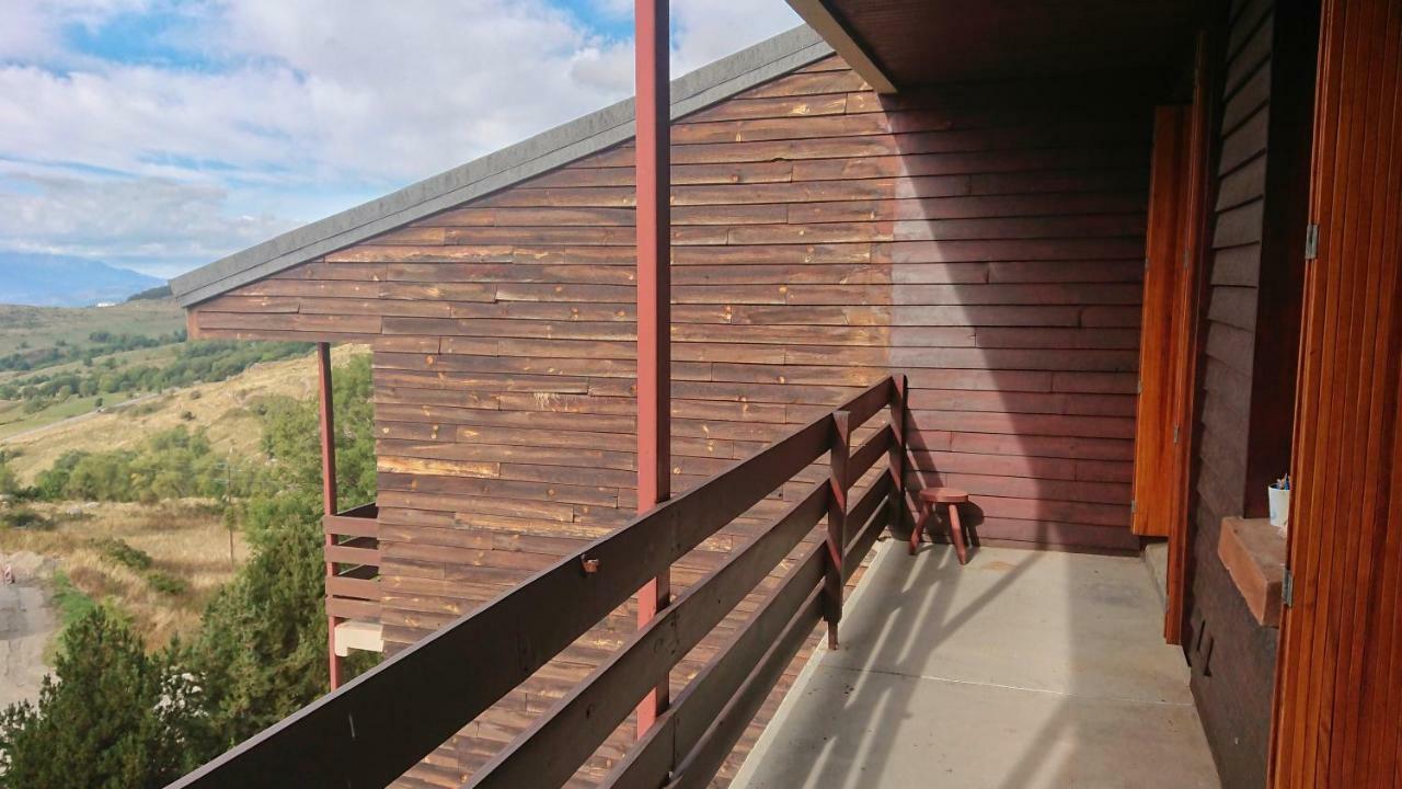 Ferienwohnung Appart Terrasse Cosy Vue Exceptionnelle Montagne Font-Romeu-Odeillo-Via Exterior foto