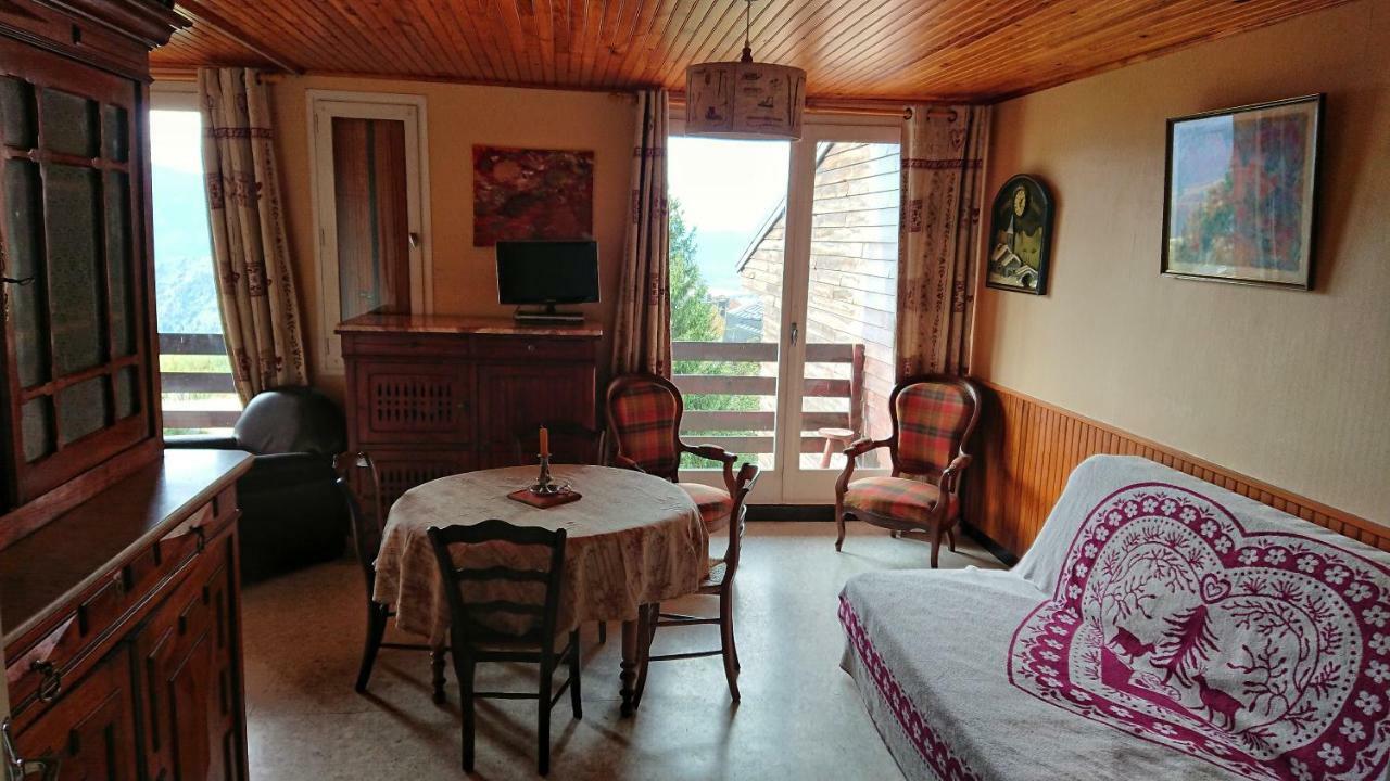 Ferienwohnung Appart Terrasse Cosy Vue Exceptionnelle Montagne Font-Romeu-Odeillo-Via Exterior foto